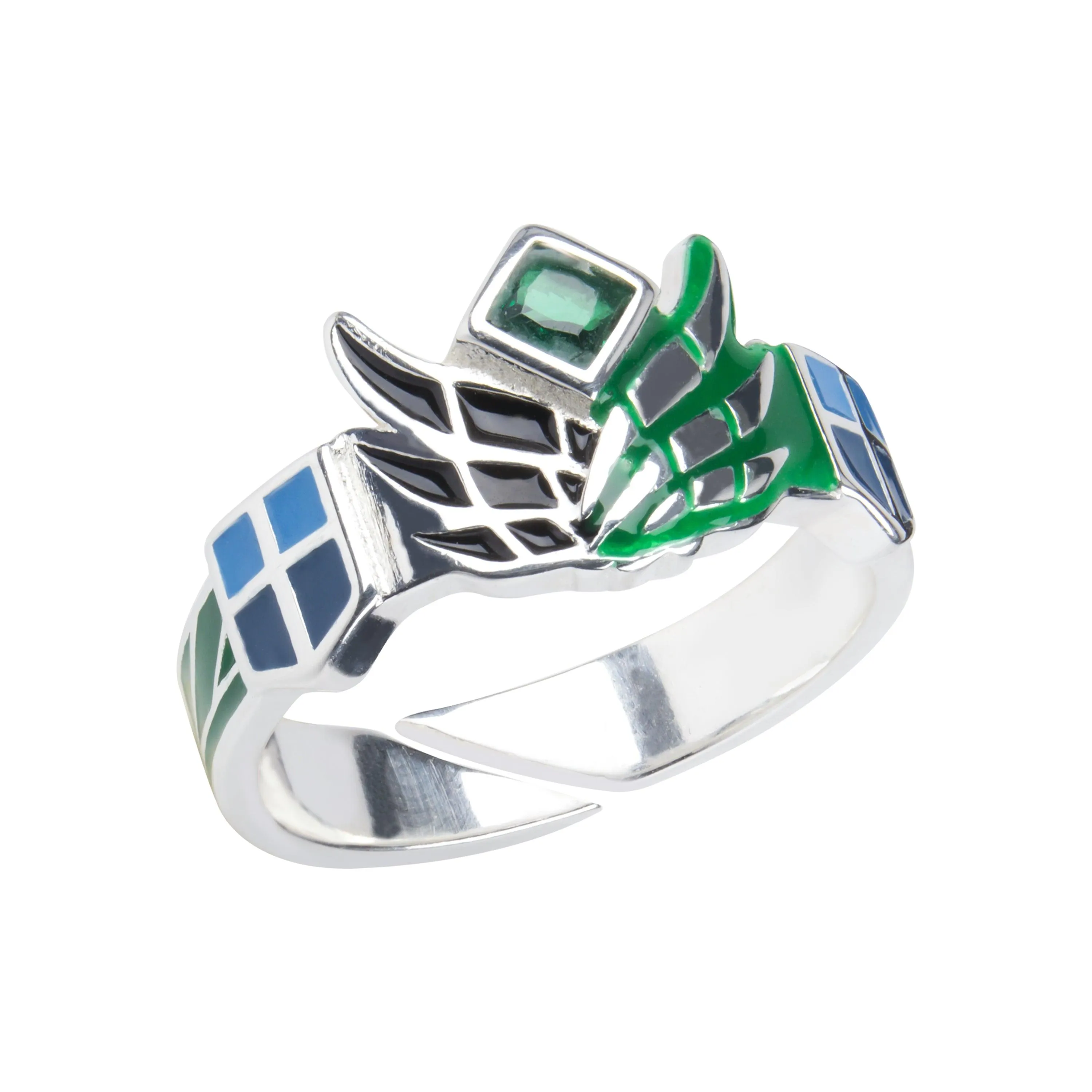 Anime Attack on Titan Scout Regiment Eren S925 Ring