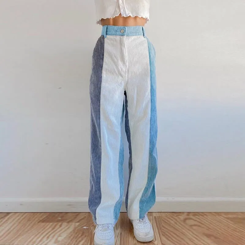 Baggy Hight waist Corduroy Pants