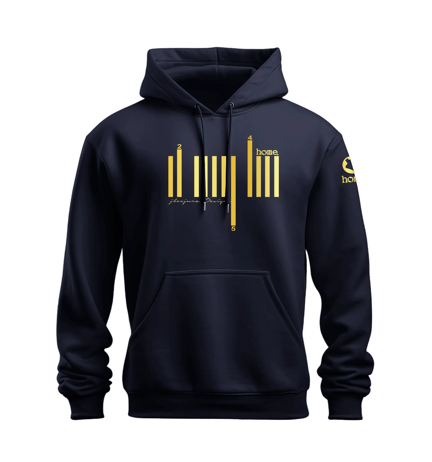 Hoodie (NUVETRA™ Heavy) - Navy Blue