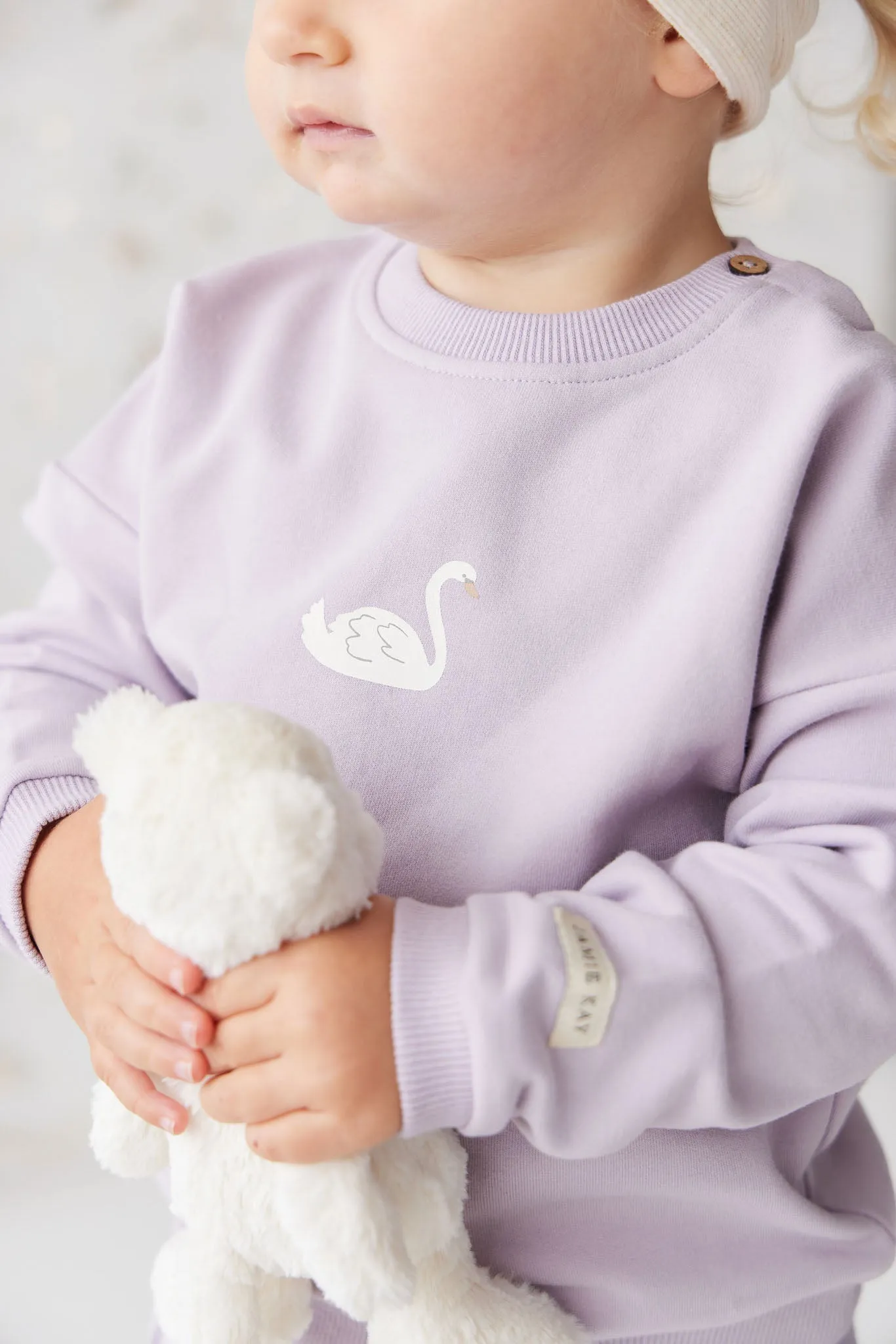 Organic Cotton Bobbie Sweatshirt - Starling