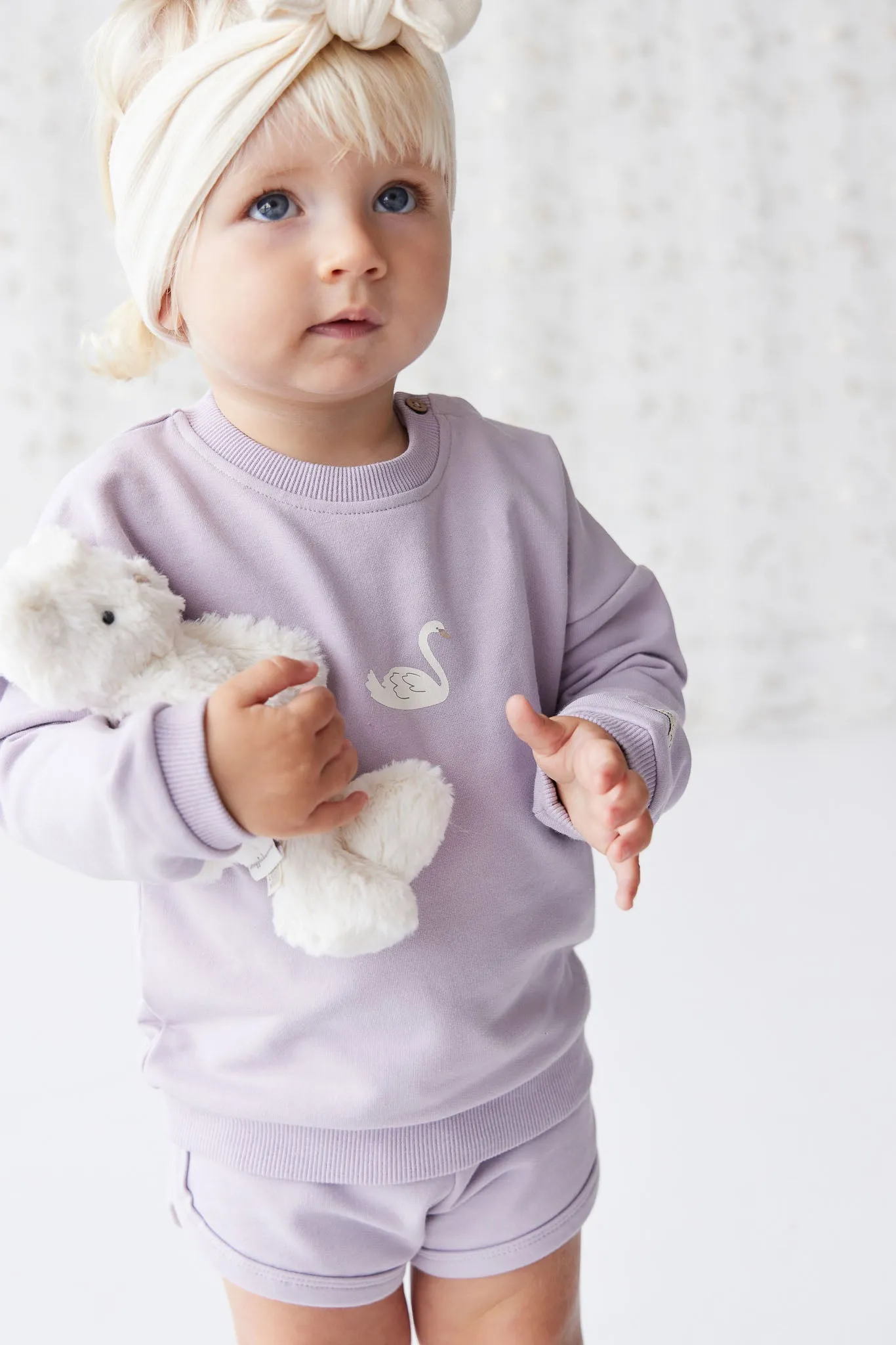 Organic Cotton Bobbie Sweatshirt - Starling