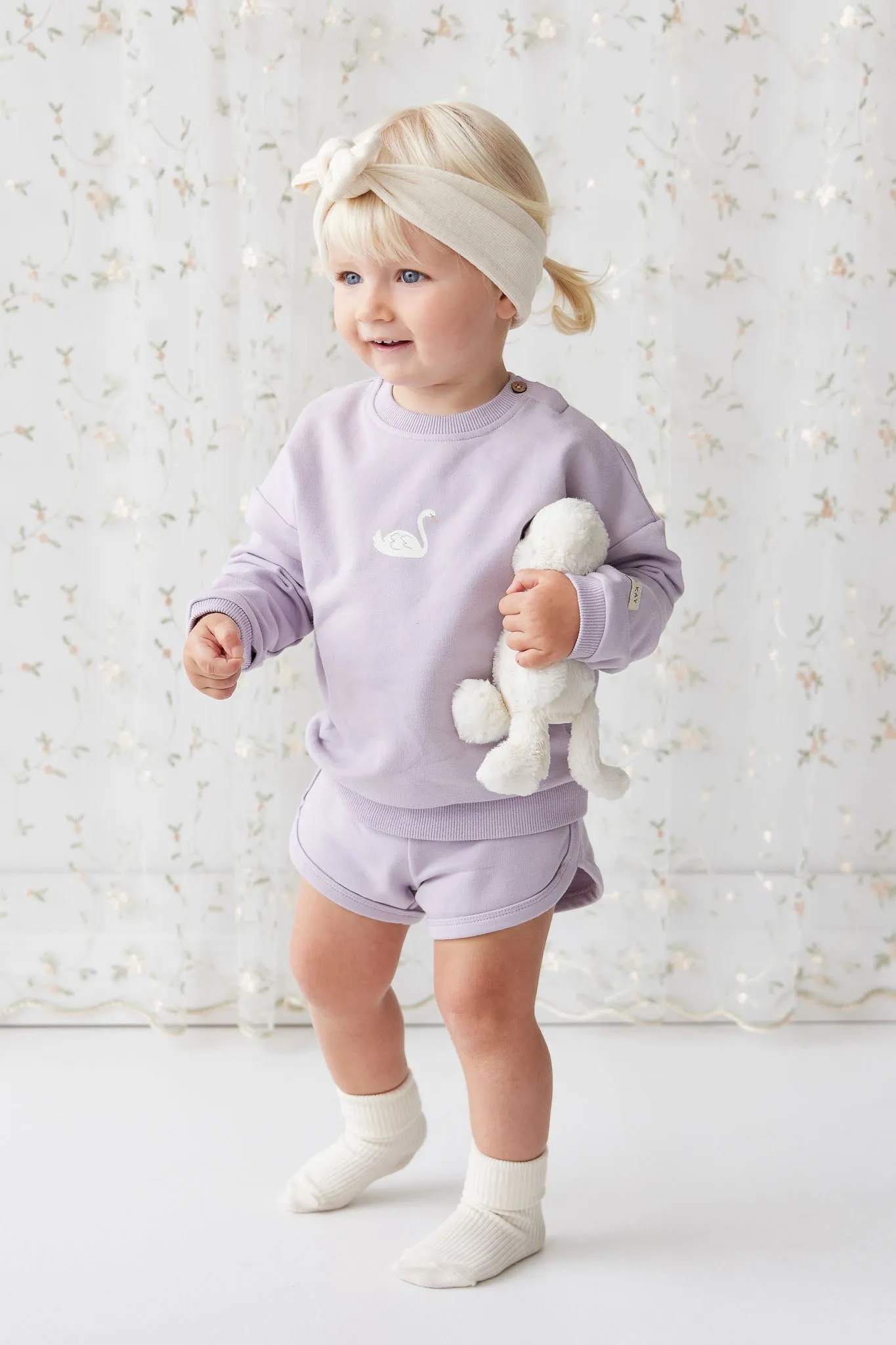 Organic Cotton Bobbie Sweatshirt - Starling