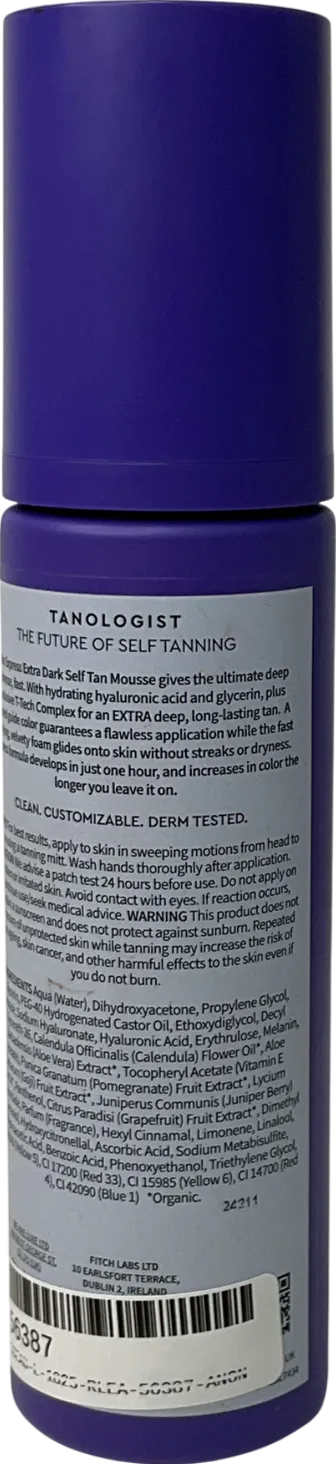 Tanologist Extra Dark Mousse Extra Dark 200ml