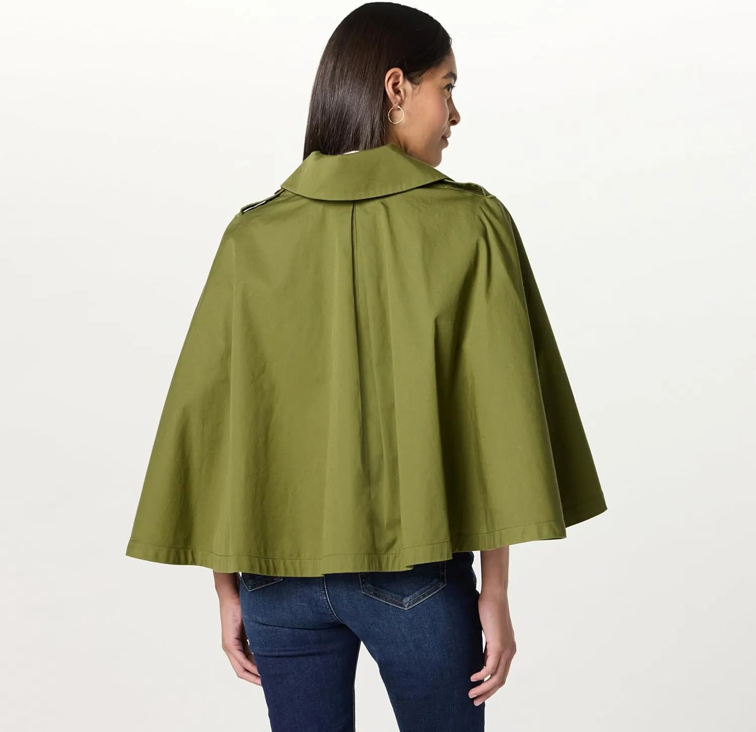 The Drop Women's Standard Hayes Cropped Trench