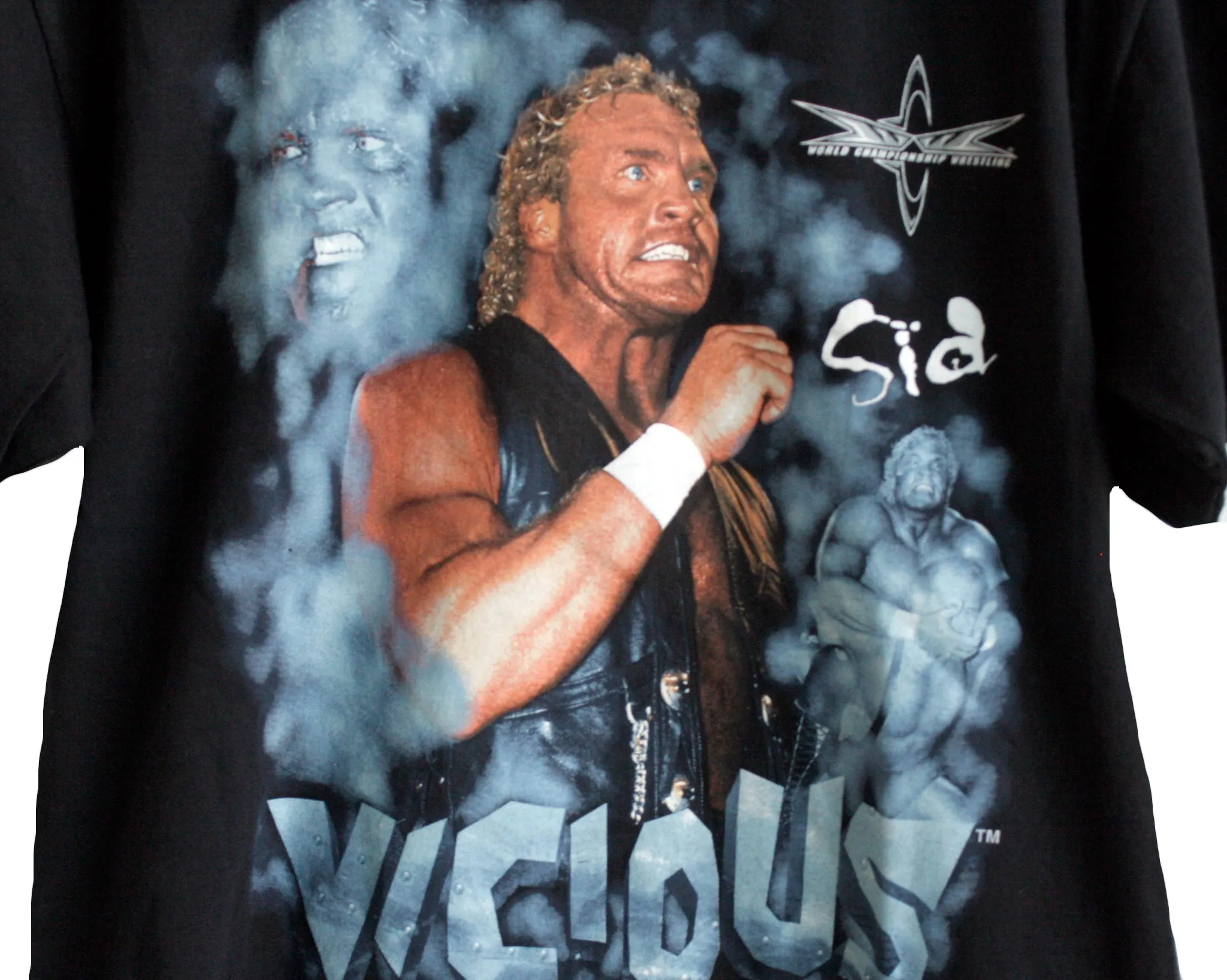WCW SID RULER OF THE WORLD T-SHIRT MED