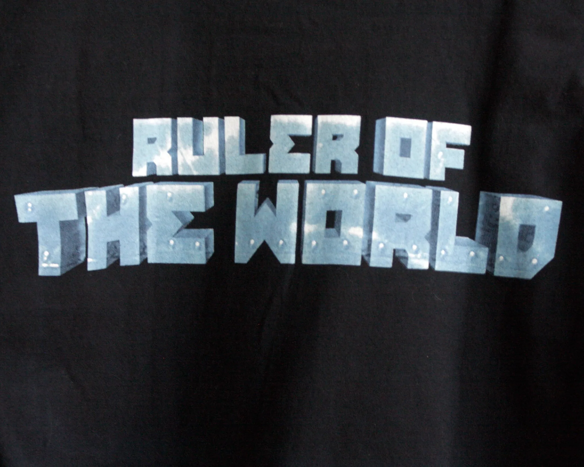 WCW SID RULER OF THE WORLD T-SHIRT MED